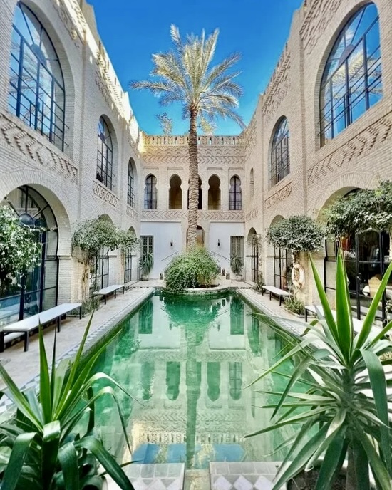 International interior and landscape design project